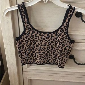 Kendall&Kylie Leopard Top